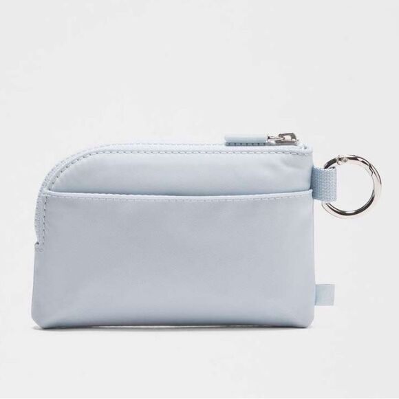 CLIPPABLE CARD POUCH Starch Blue/Solar Grey STRH/SOGY - NWT Lululemon zip case - Picture 4 of 8